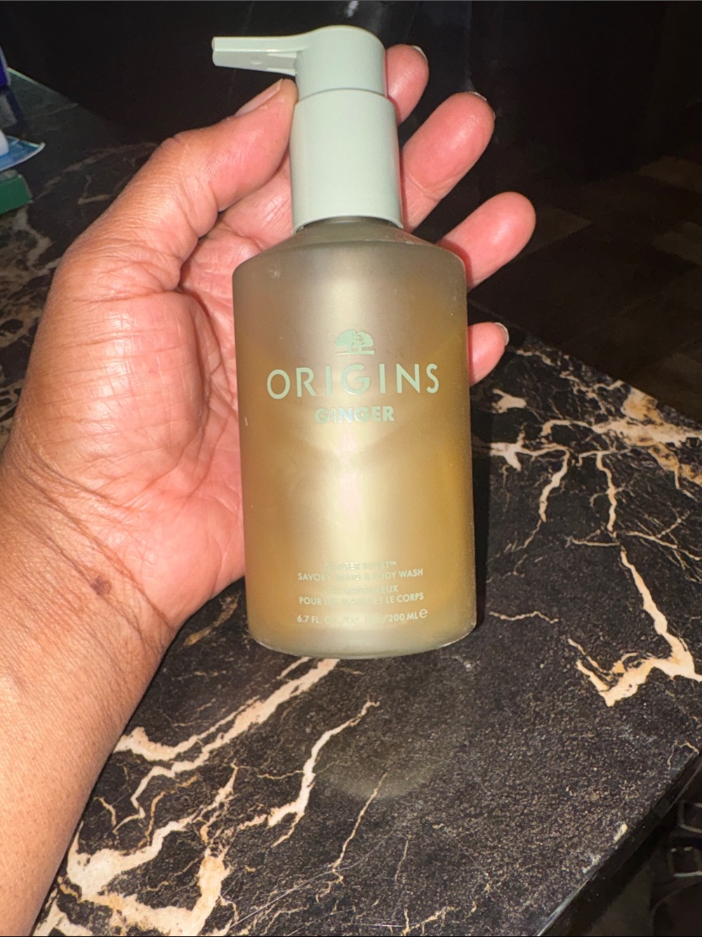 Origins Ginger Burst savory hand & Body Wash